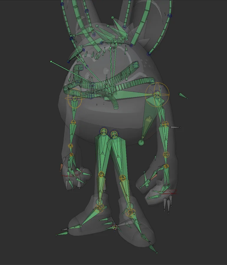 Project02, Rigging piece 1 of 3